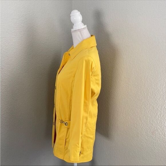 Carlisle Yellow Trench Jacket  - Picture 11 of 12